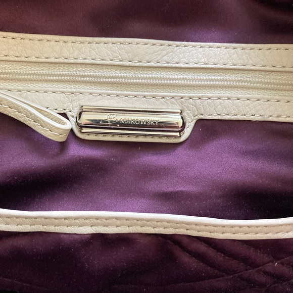 B. Makowsky Leather Handbag - Picture 6 of 16